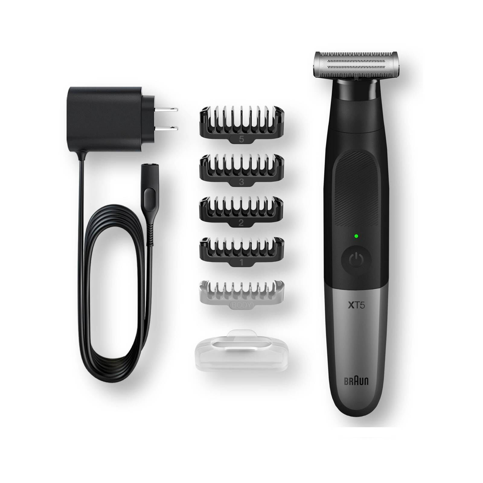 BRAUN Series 5 X Wet & Dry All In One Tool With 5 Attachments For Face & Body Trimmer XT5100