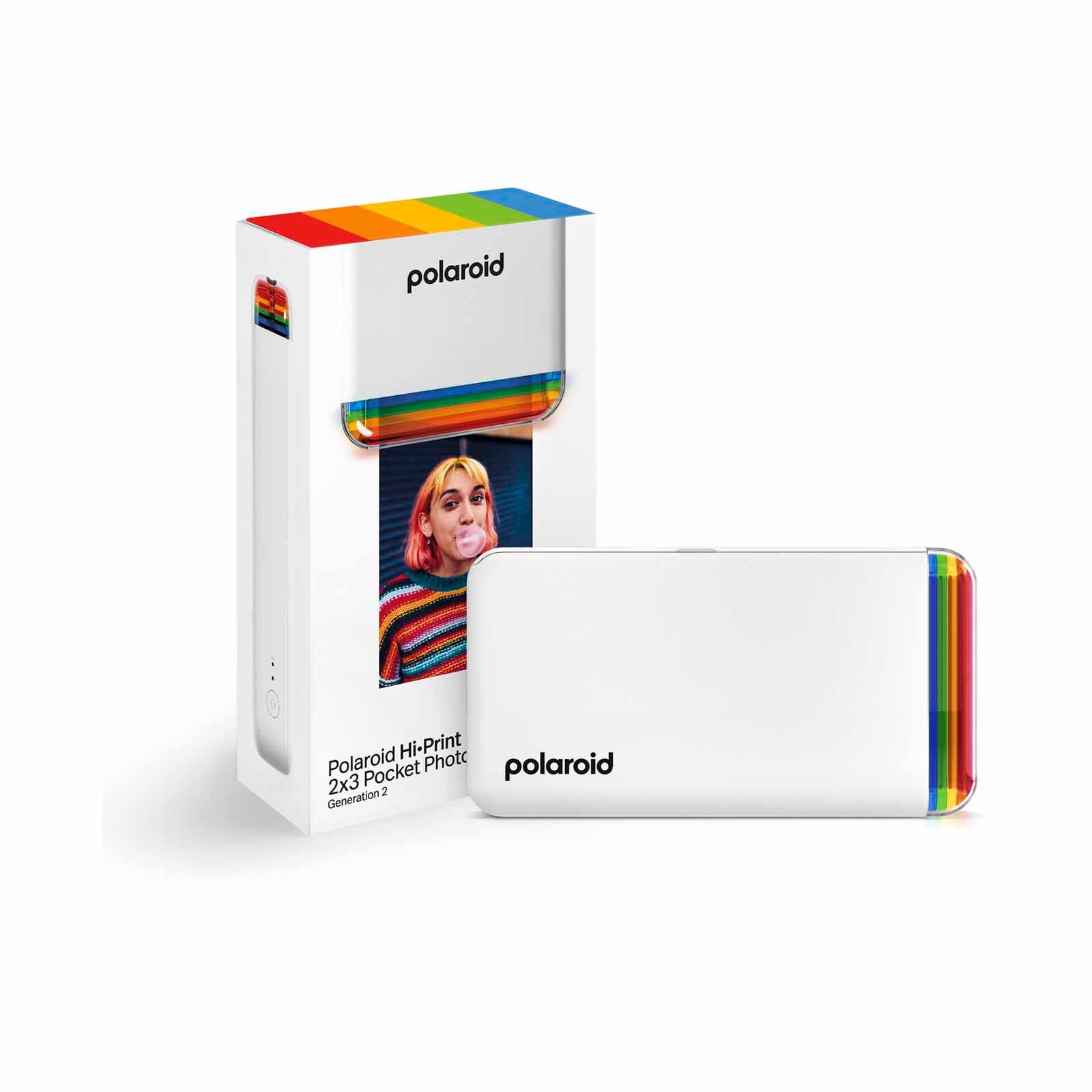 POLAROID Hi&middot;print 2x3 Pocket Photo Printer Gen 2 - White 009128-image 1