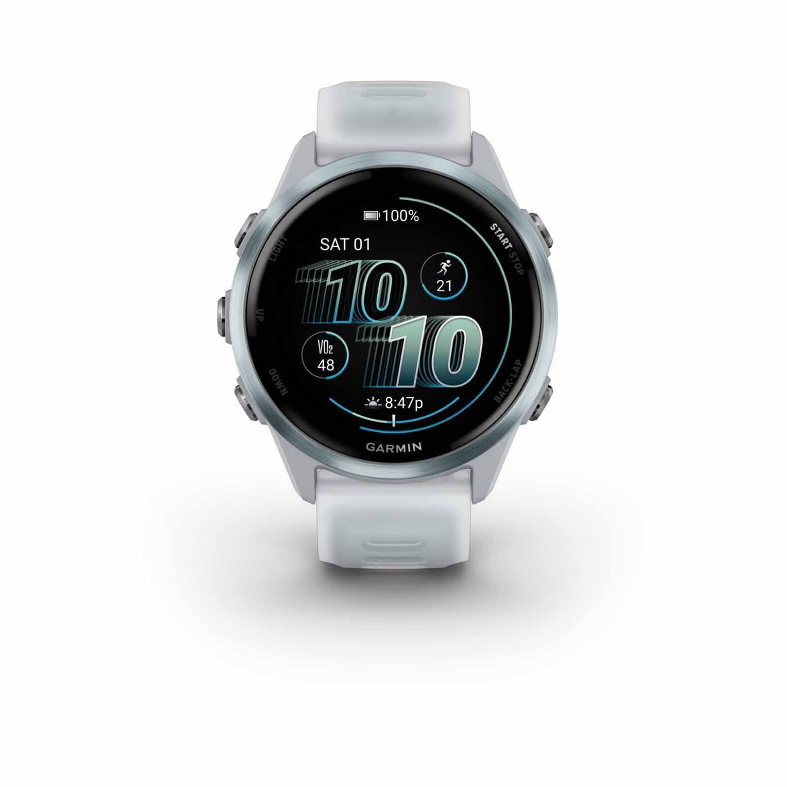GARMIN Forerunner 570 42mm, Wifi,gps,whtstn/cloudblue GM-010-02970-41-image 1