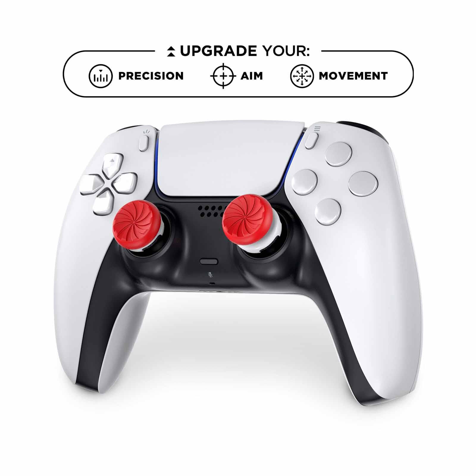 STEELSERIE Kontrolfreek Fps Inferno Redwht Kit Ps5 6150-PS5-image 3