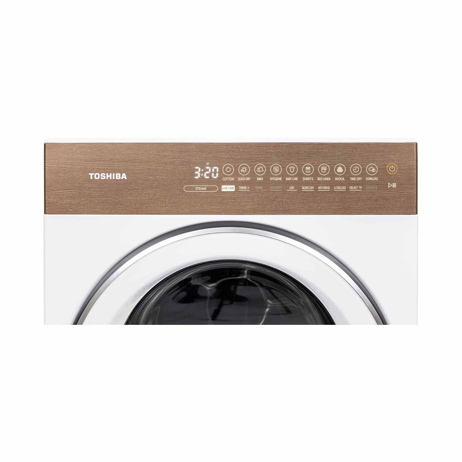 TOSHIBA Heat Pump Dryer (8kg) TD-T37BS90HWS(WT)-image 3