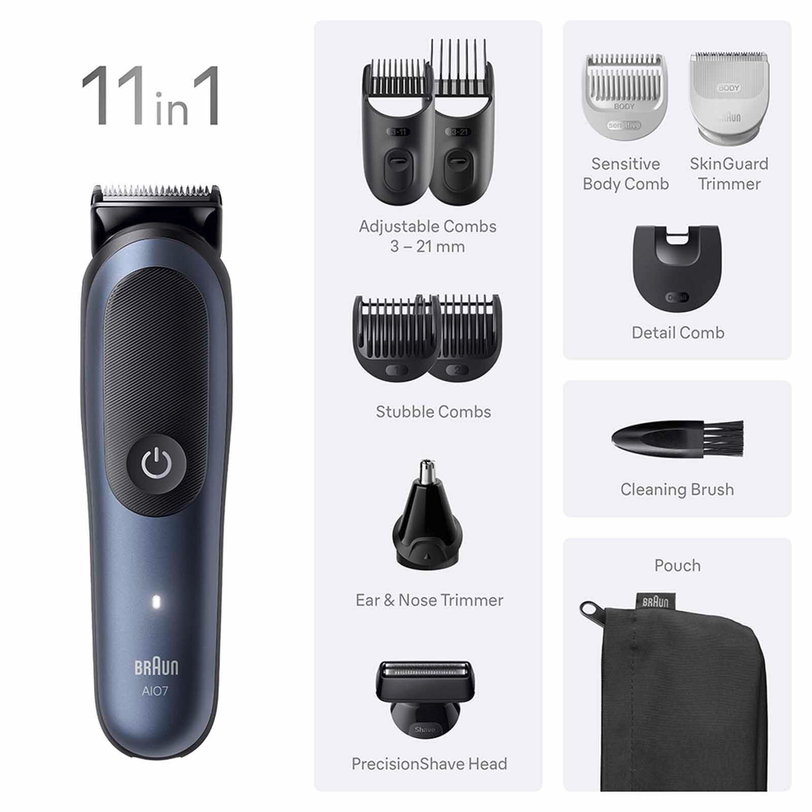 BRAUN All-in-one Trimmer 7 AIO-7540-image 3