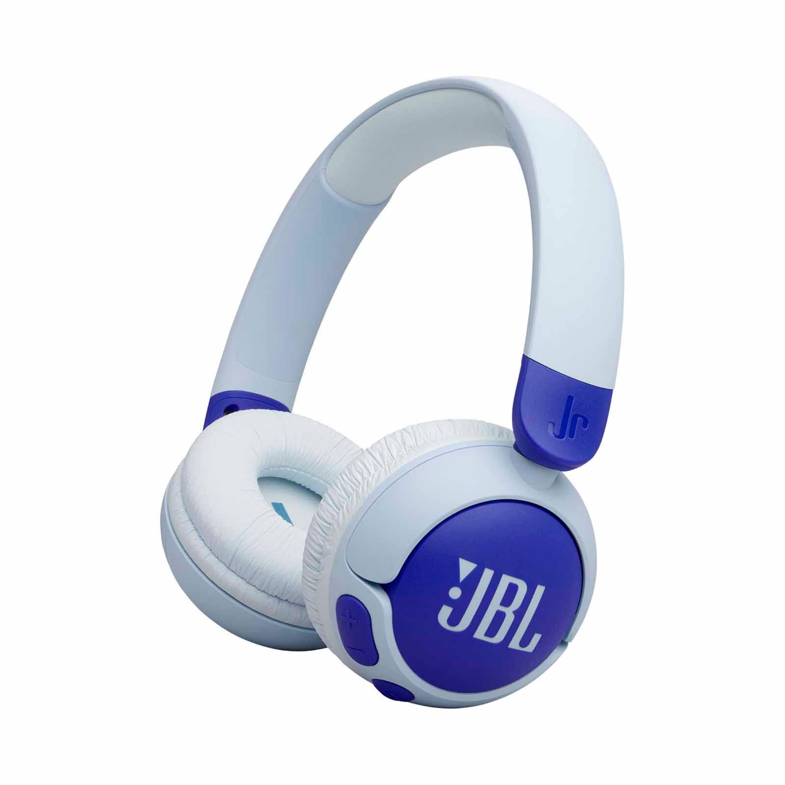 JBL Colorful, Durable Wireless On-ear Headphones With Jbl Safe Sound For Kids And Parental Control JR 320BT BLUE-image 1