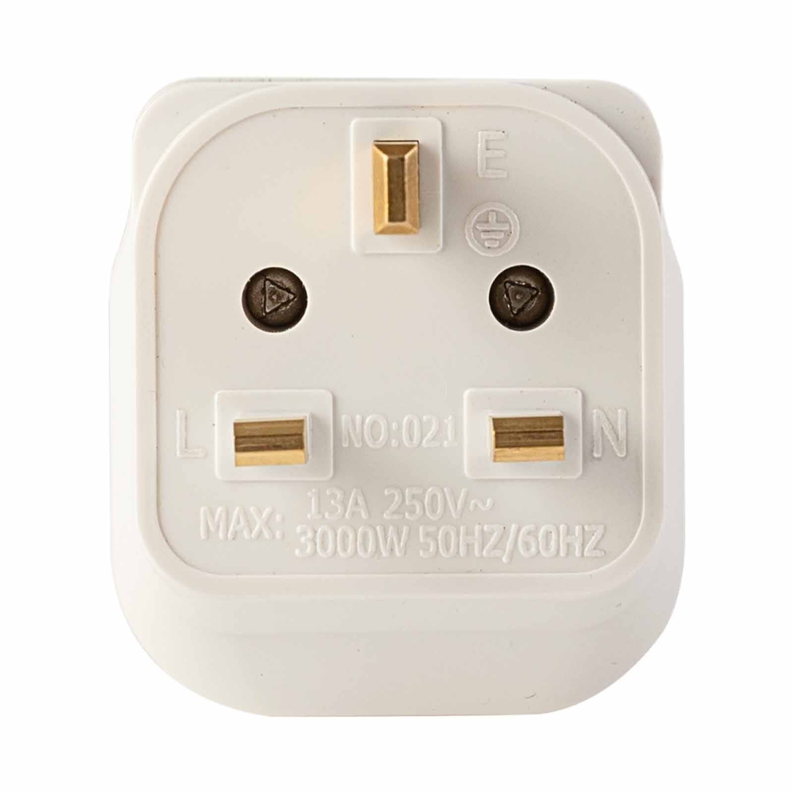 MORRIES Travel Adaptor With Neon Light MS-3106N-image 2