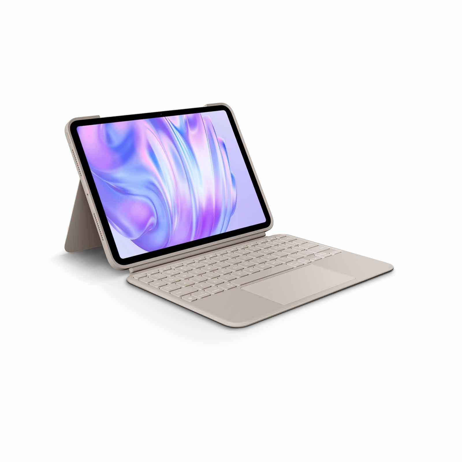 LOGITECH Logi Combo Touch Kb Case Ipad Pro 11-in [m4,m5] Sand (1y) 920-013297-image 1