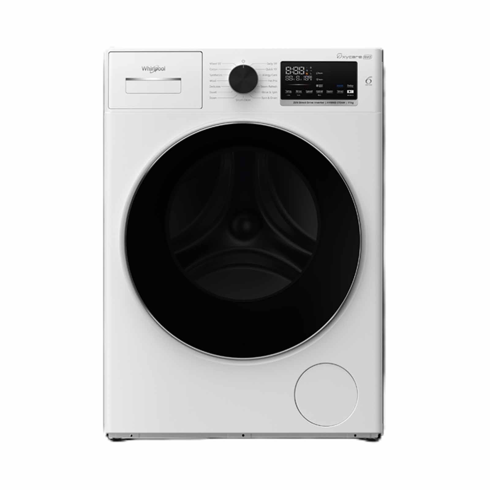 WHIRLPOOL Front Load Washer - Glacier White (11kg) FWHD11002GW-image 1