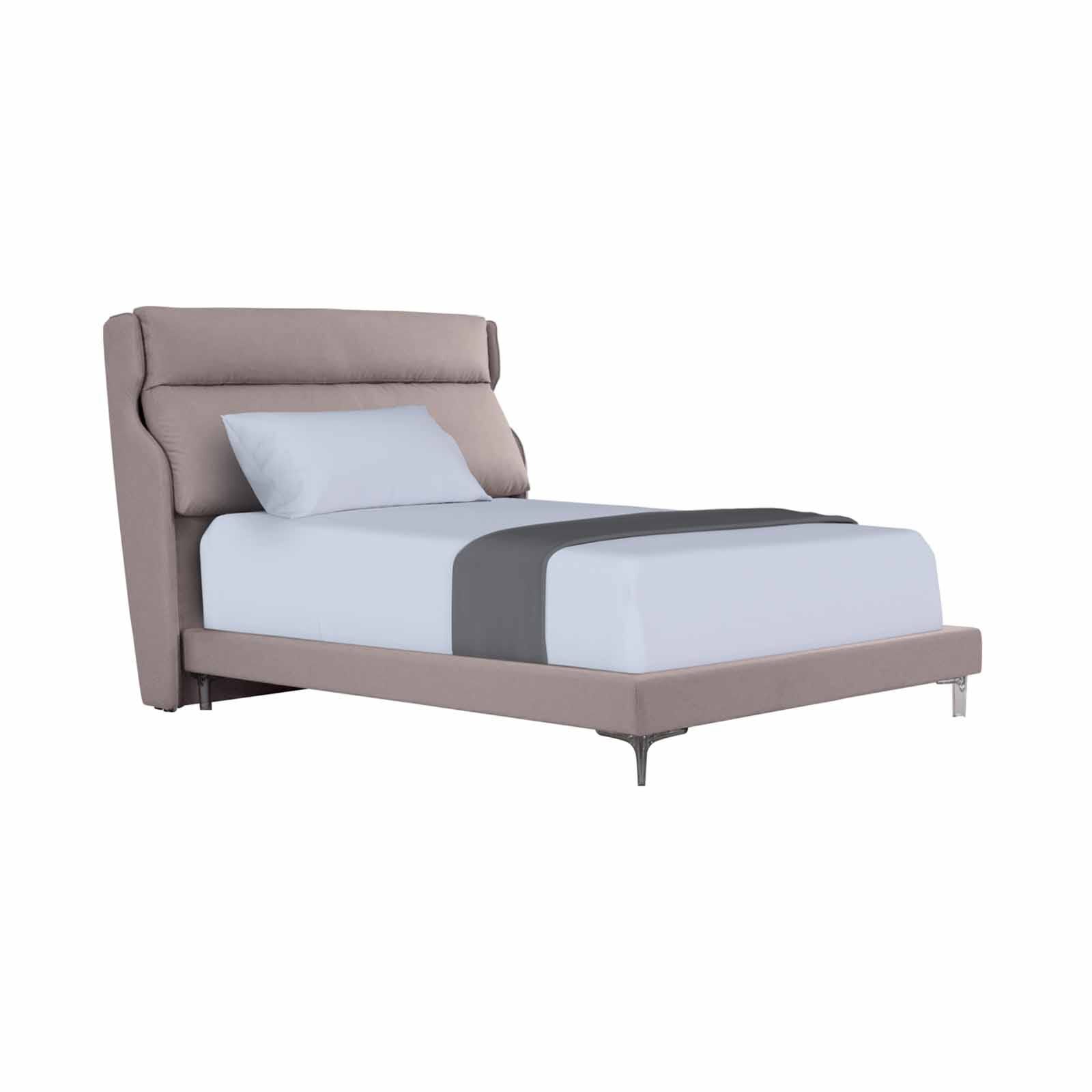 MAXCOIL Super Single Size Bed Frame HOPKIN HEADBOARD WITH DIVAN 5 INCHES /8 INCHES-image 2