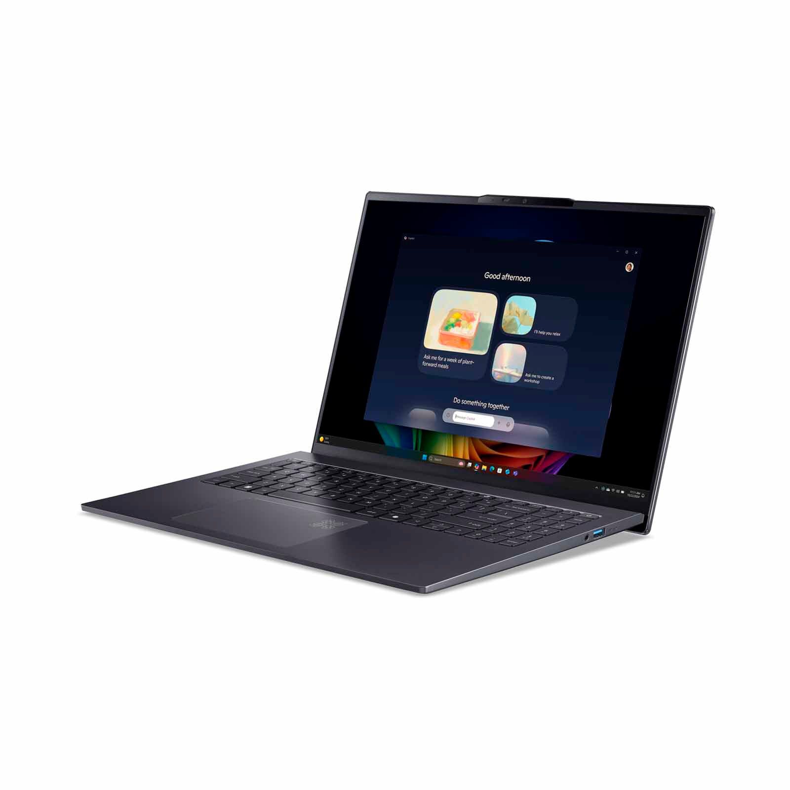 ACER 16in Amd Ryzen Ai 5 340 16gb 512gb Ssd Radeon 840m Win 11 Home SWIFT GO 16 AI COPILOT+PC SFG16-61-R182 (TITANIUM GRAY)-image 3