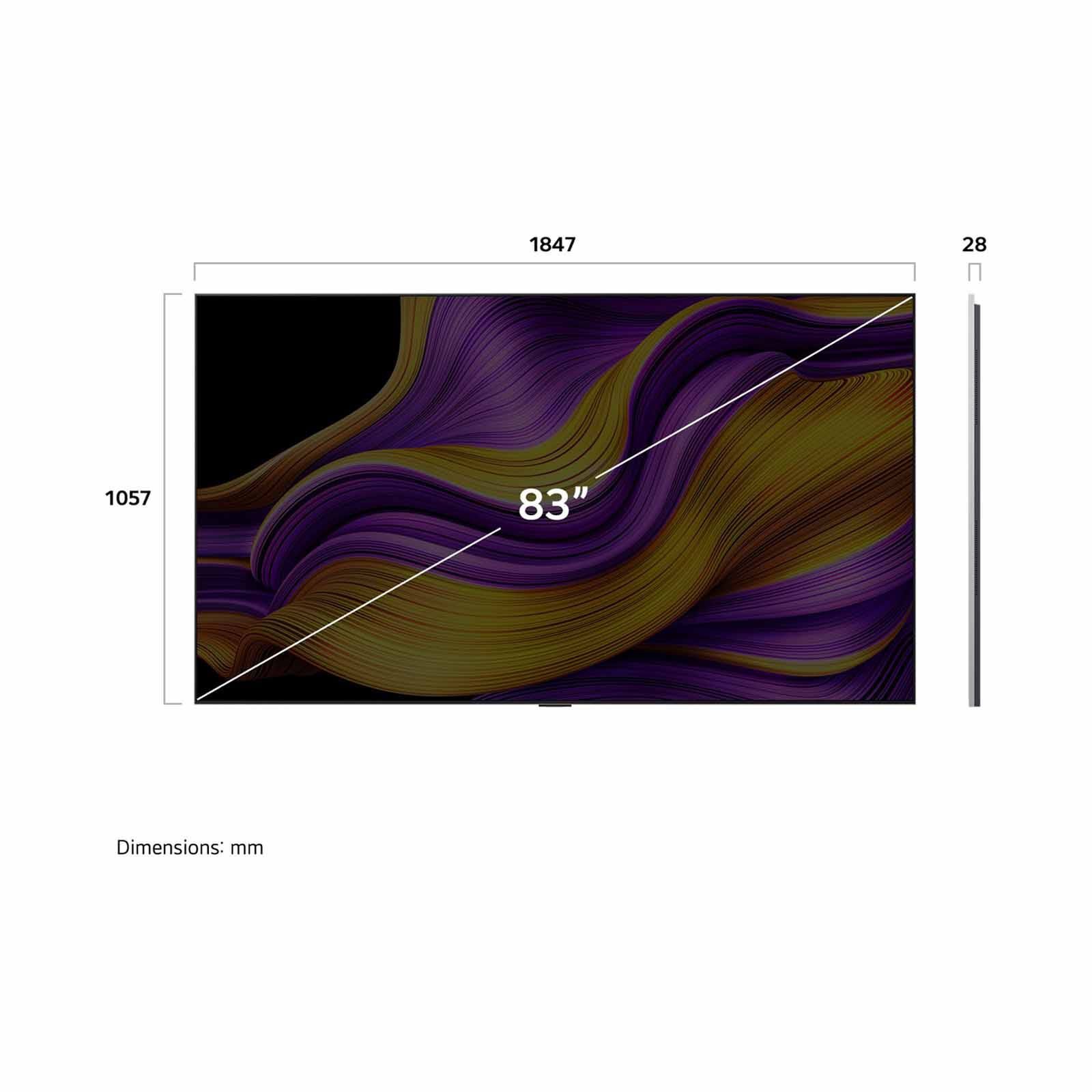 LG 83 In 4k Uhd Oled Tv OLED83G5PSA.ATC-image 2