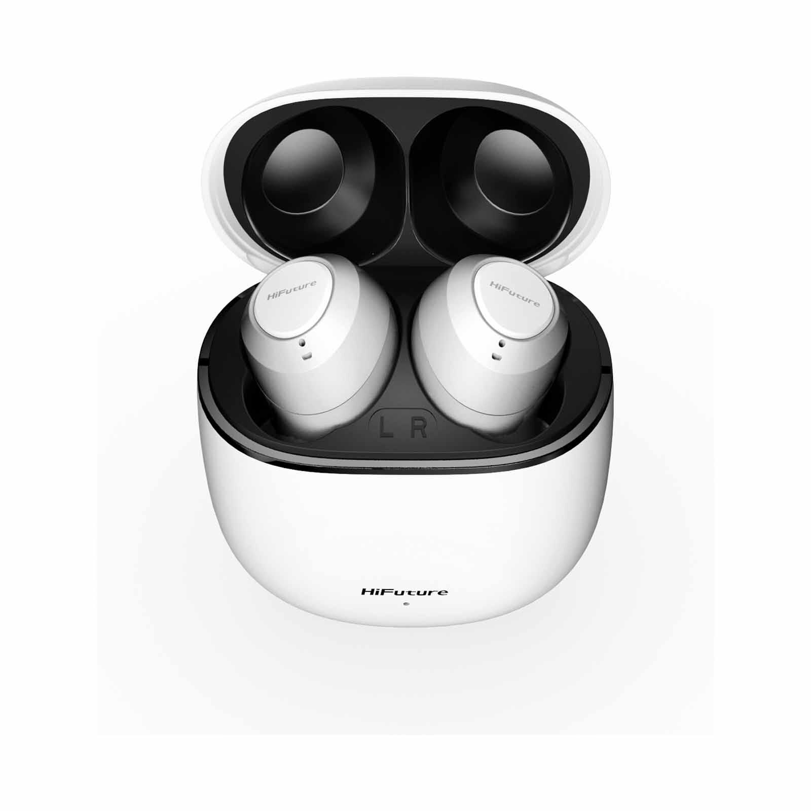 HIFUTURE Olymbuds 3 - White Tws Bean Type Earbuds HEO3WH-image 4