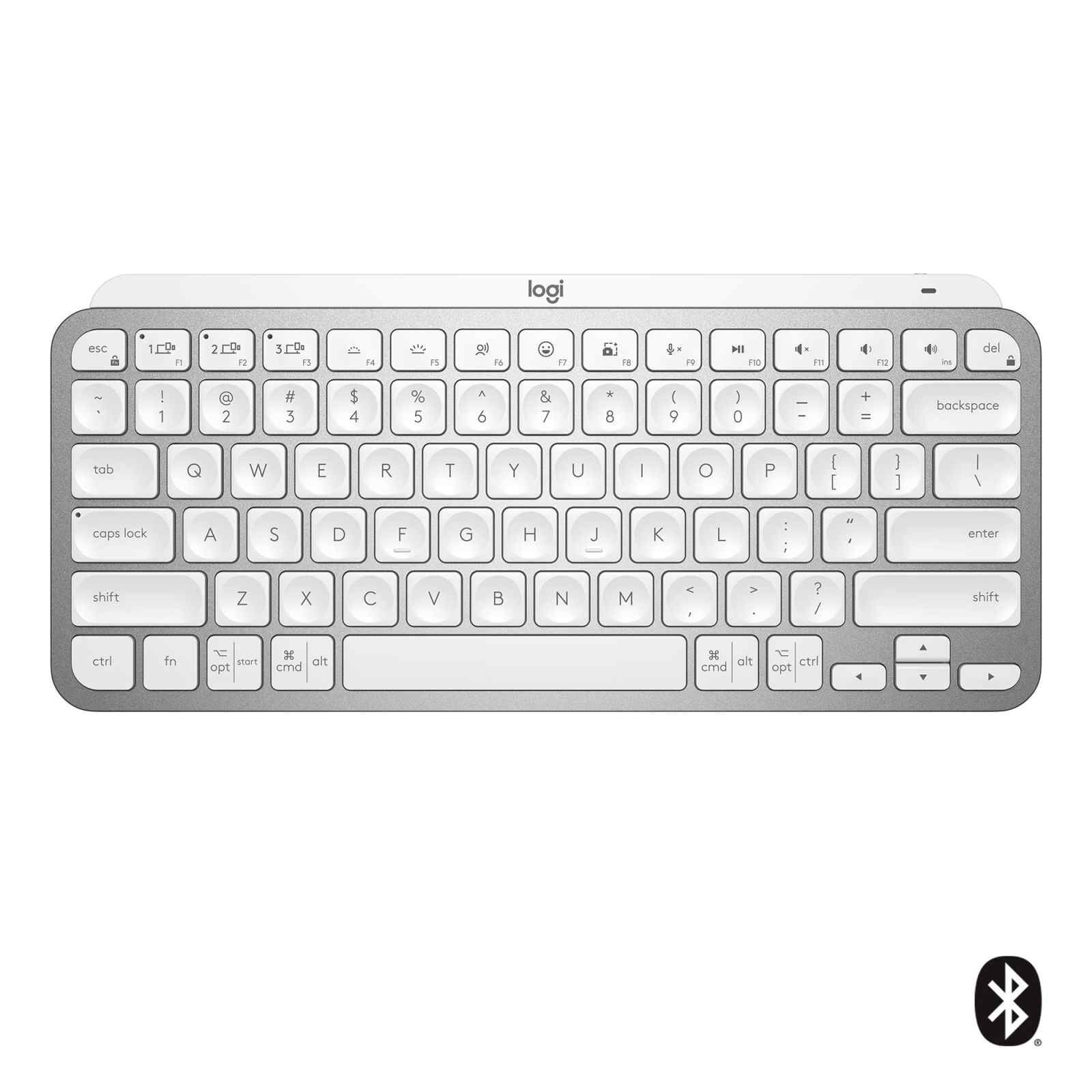 LOGITECH Logi Mx Keys Mini Illuminated Keyboard White 1y 920-010506