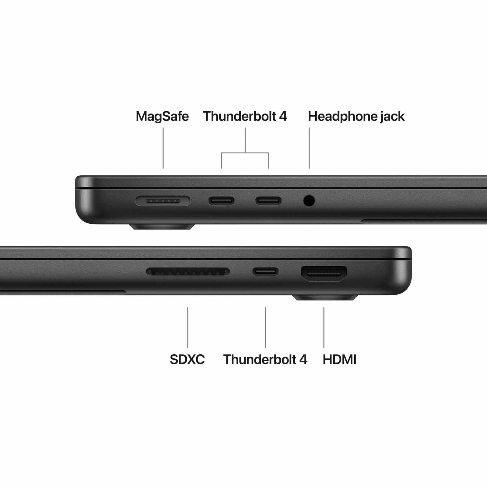 APPLE 14-inch Macbook Pro: M5 Chip With 10-core Cpu And 10-core Gpu, 32gb, 1tb Ssd - Space Black MJ3D4ZP/A-image 4