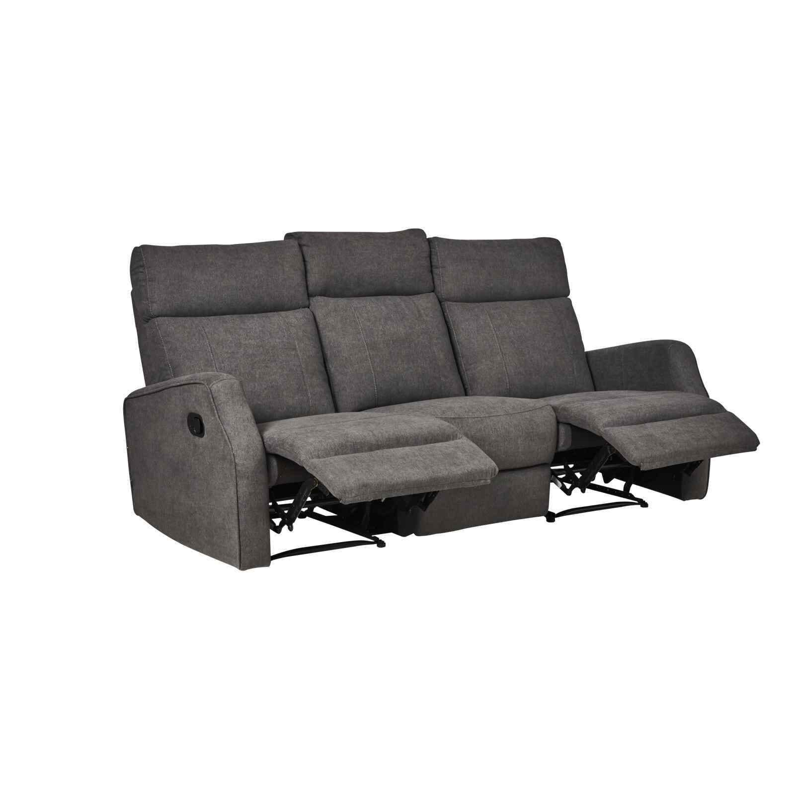 MIZU DESIG 3rr Seater Recliner (sl) Mto Simulated Leather Sofa ELLA-image 21