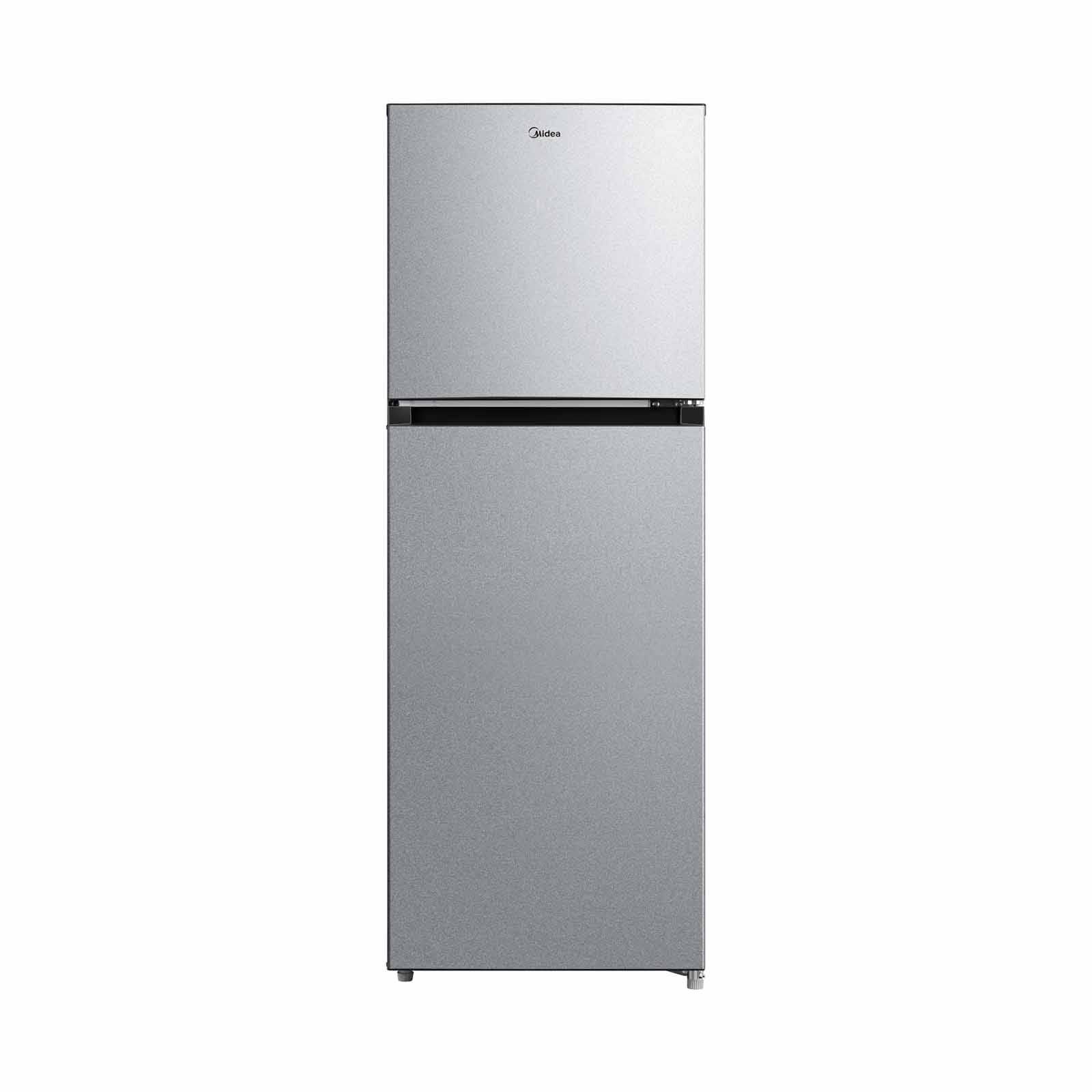 MIDEA 2 Door Fridge-top Mount Freezer (268l) - Tmf Crystal Silver MDRT385MTC50-SG