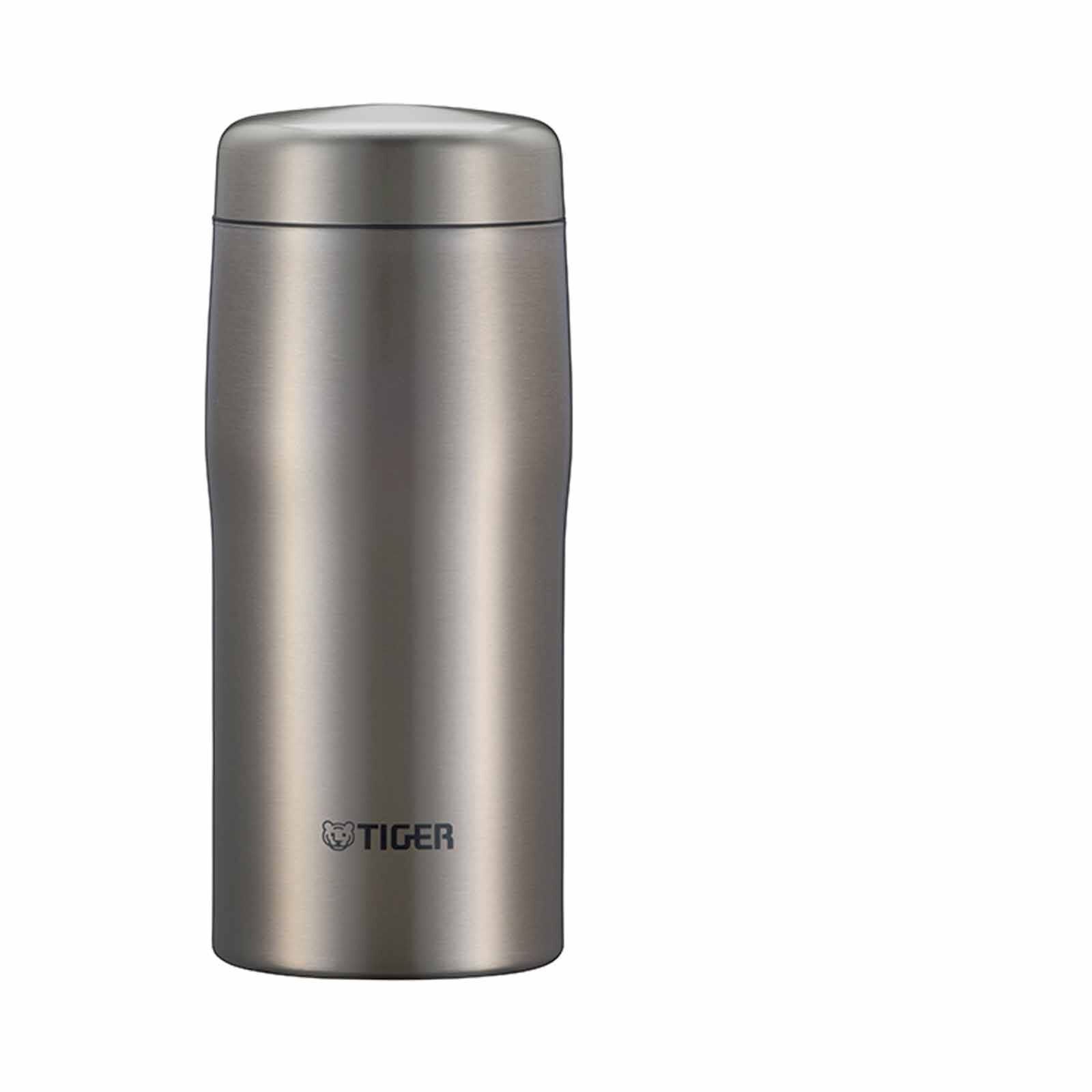 TIGER 240ml Vacuum Insulated Stainless Steel Bottle - Clear Stainless MJF-A024 (XF)-image 1