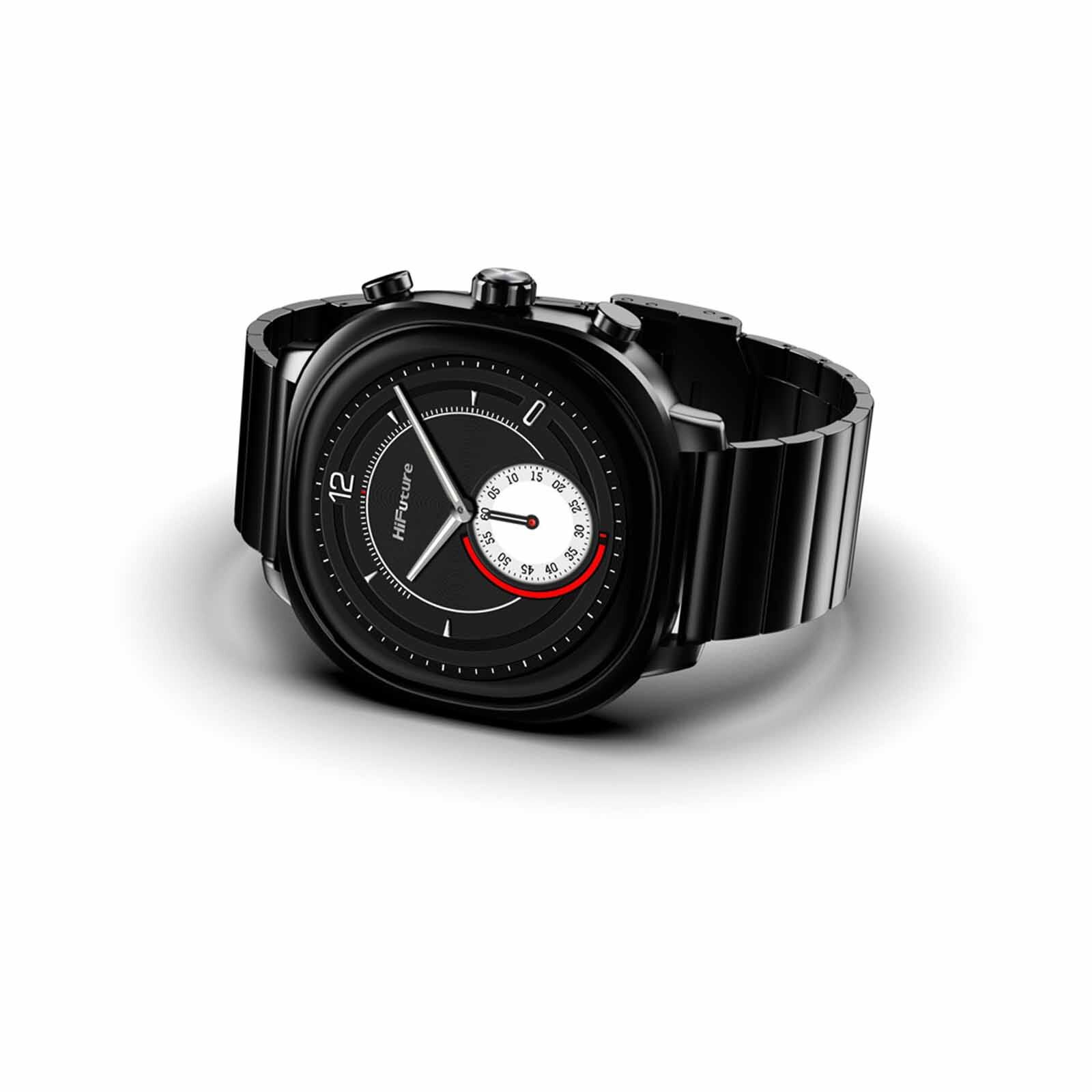 HIFUTURE Aix - Black Bluetooth Smartwatch With Heart Rate Function HSSW2BK-image 3