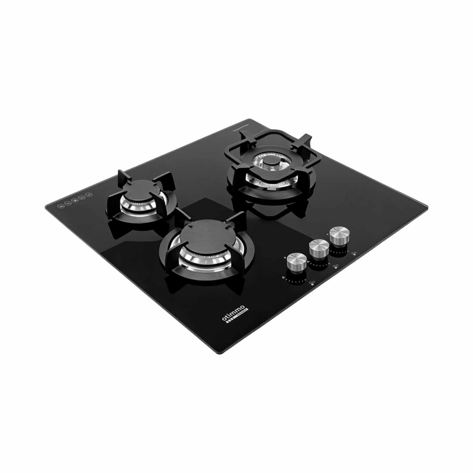 EUROPACE Stainless Steel 3 Burner Gas Hob (60cm) (tg) (exclude Installation) EBH3360ETG-image 2