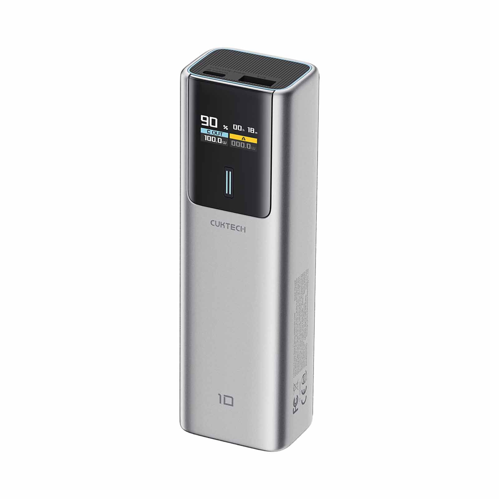 CUKTECH Powerbank 10000mah Pd 150w - Grey CKPB100PCNBK-image 1