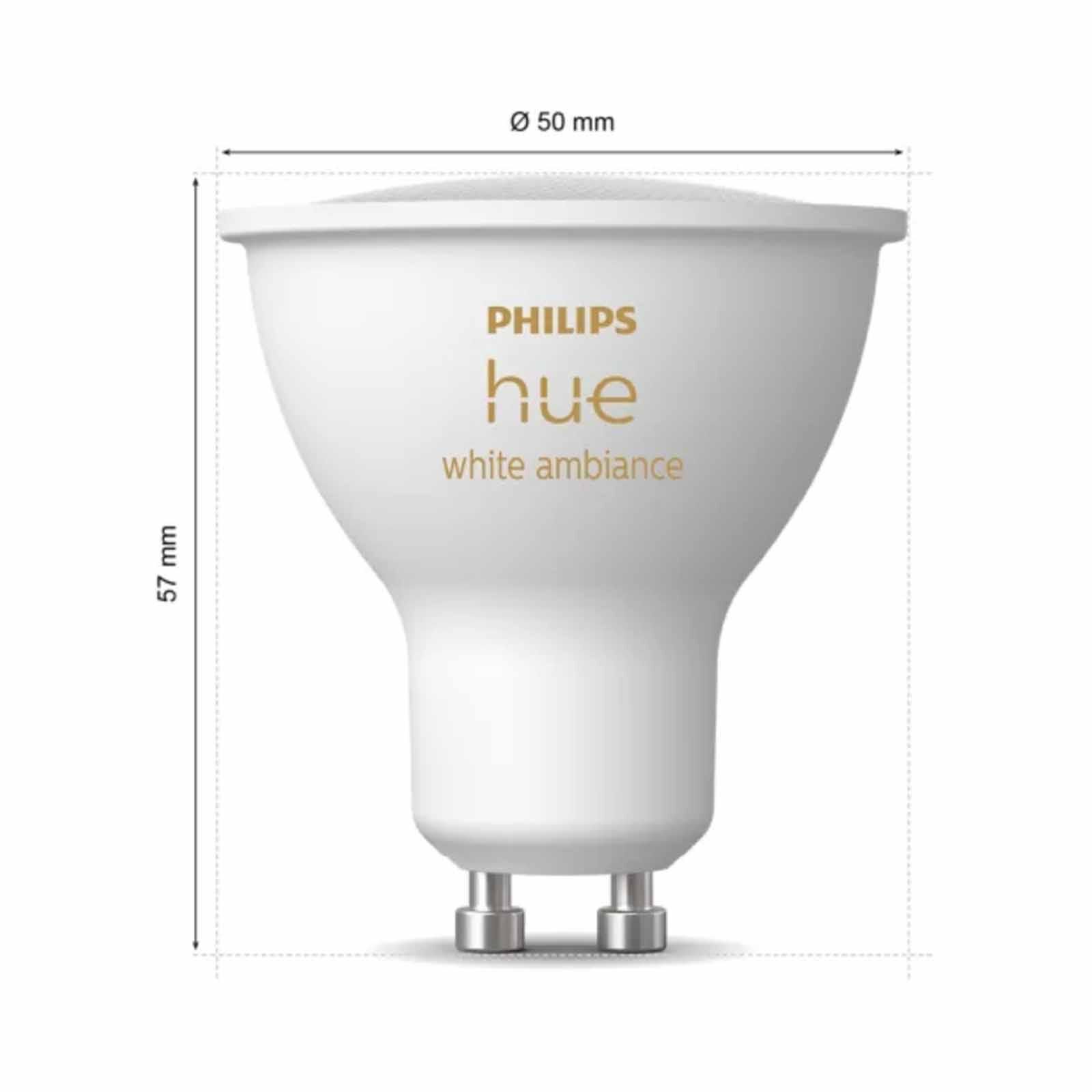 PHILIPS HU White Ambiance 4.2w Gu10 400 Lm 929003666705-image 5