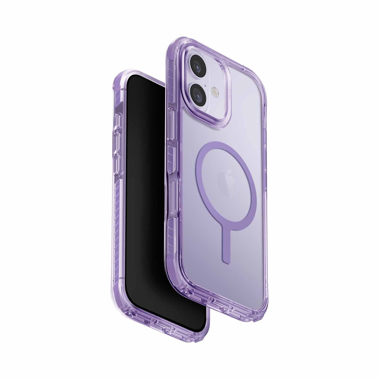UNIQ Hybrid Iphone 17 (2025) 6.3 Magclick Charging Combat - Pale Lilac UNIQ-IP6.3(2025)-COMMPLIL-image null