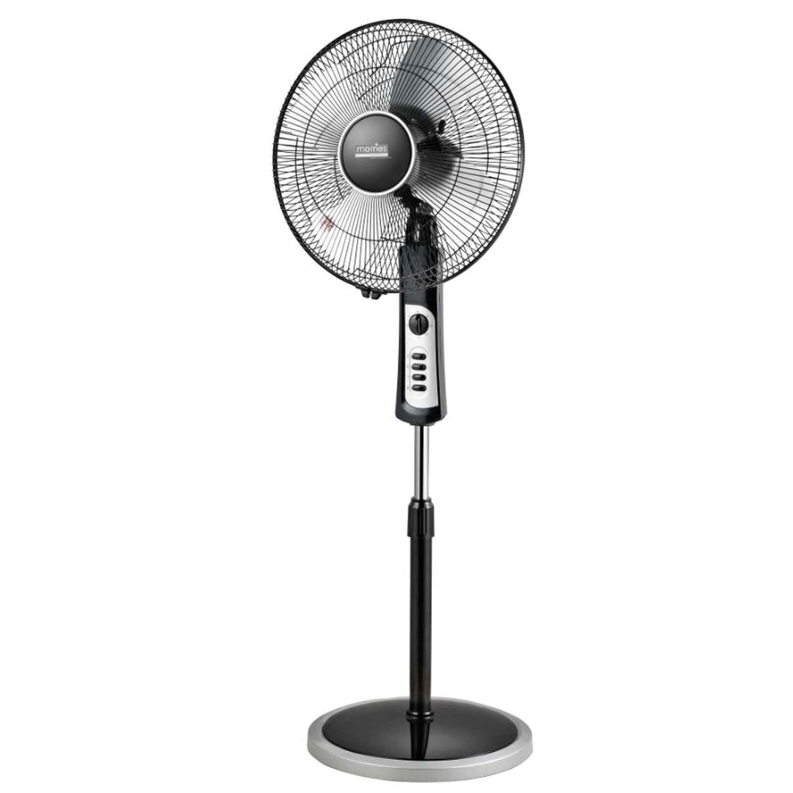 MORRIES 16 In Stand Fan -black MS-535SFT