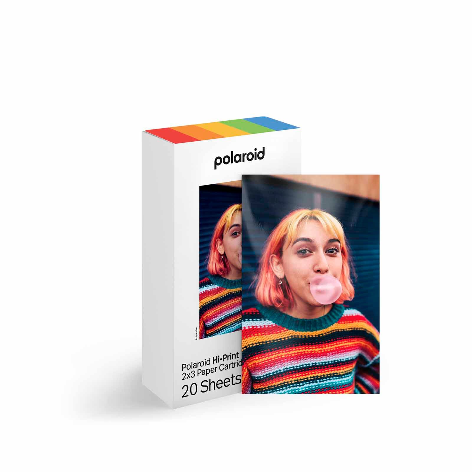 POLAROID Hi&middot;print 2&times;3 Paper Cartridge - 20 Sheets 006355-image 1