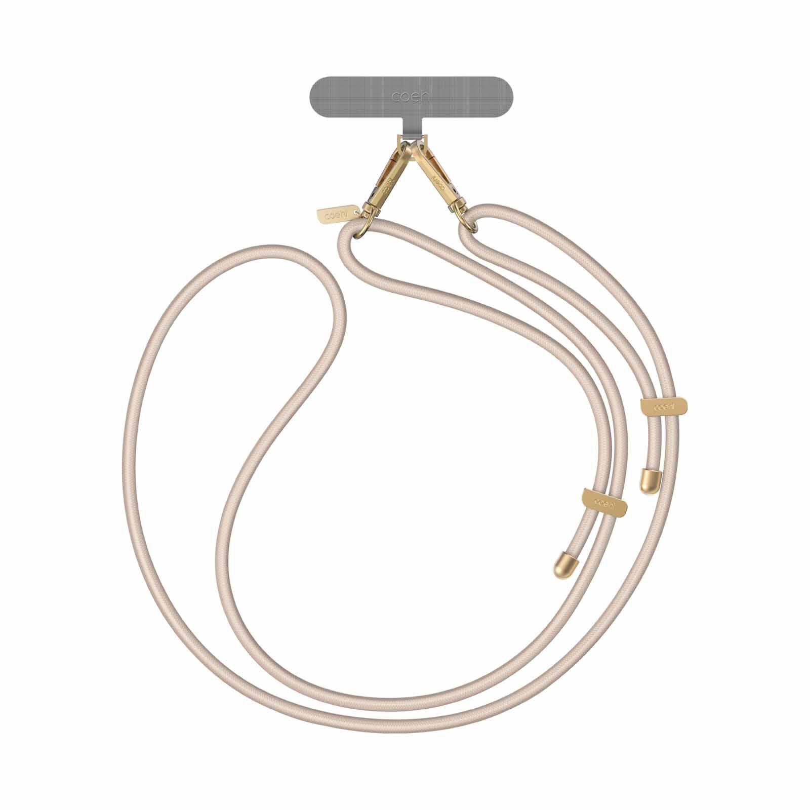 UNIQ Coehl Laurel Universal Lanyard - Ivory (ivory) UNIQ-LAUREL-LIVORY-image 1