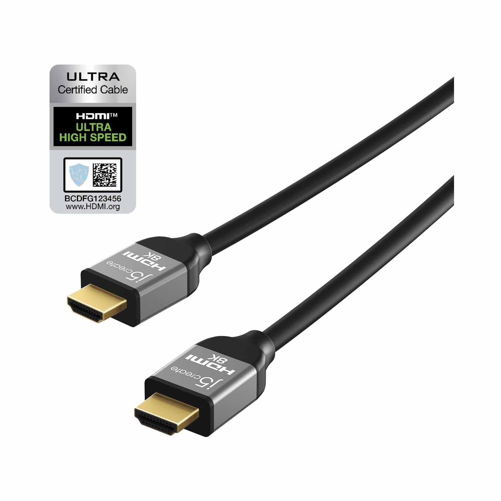 J5CREATE Ultra High Speed 8k Uhd Hdmi Cable (3m) JDC53L30-image 2