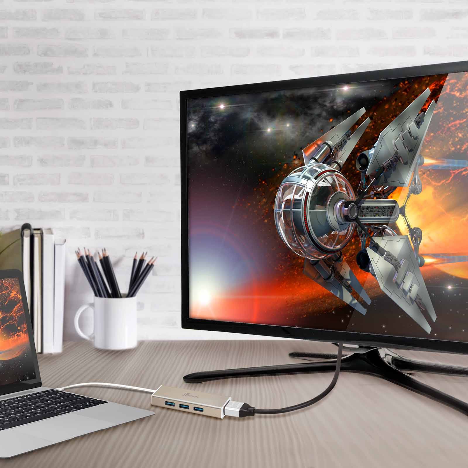 J5CREATE Usb 3.1 Type-c 3-port Hub With Hdmi JCH451-image 8