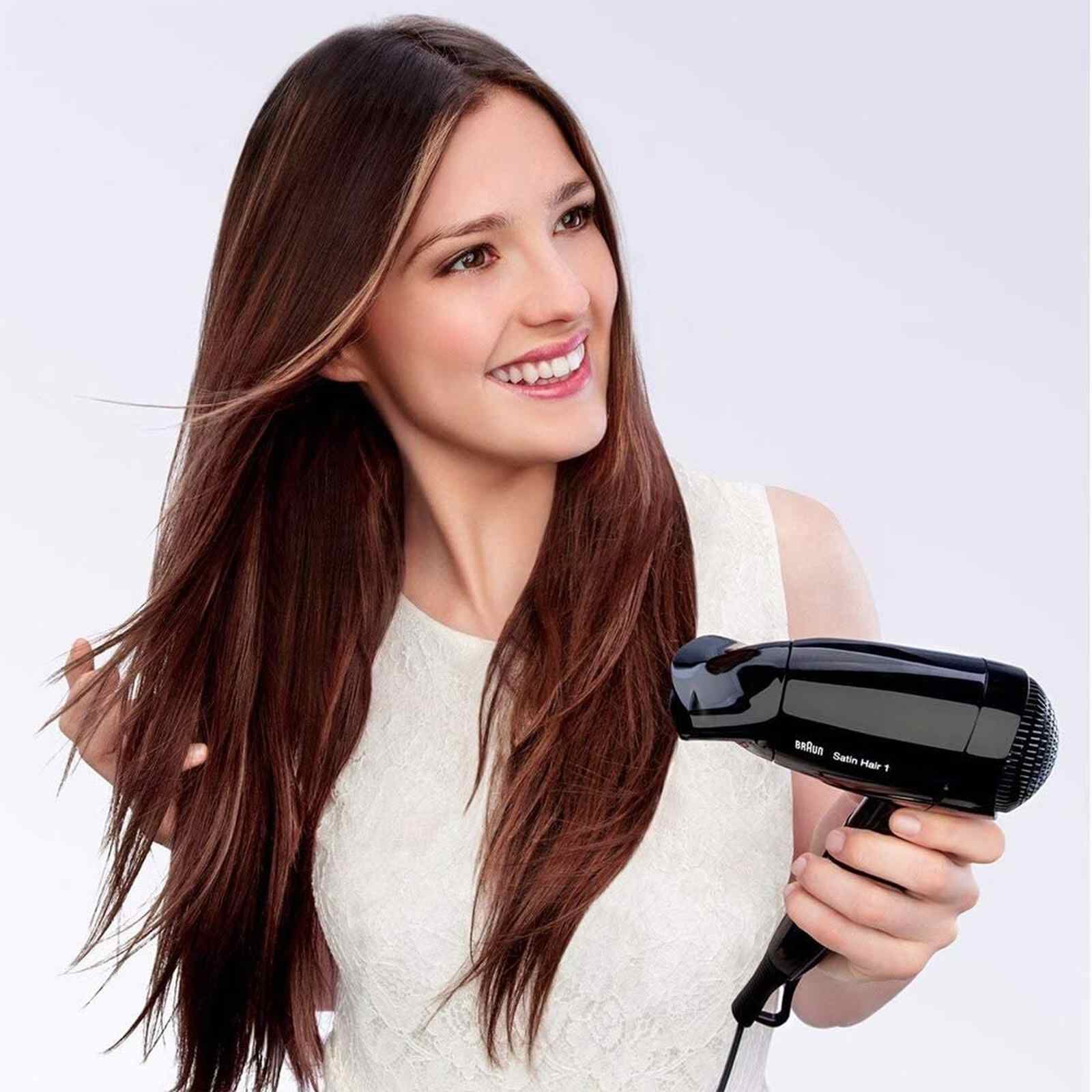 BRAUN Satin Hair 1 Hair Dryer (1200w) HD130-image 3
