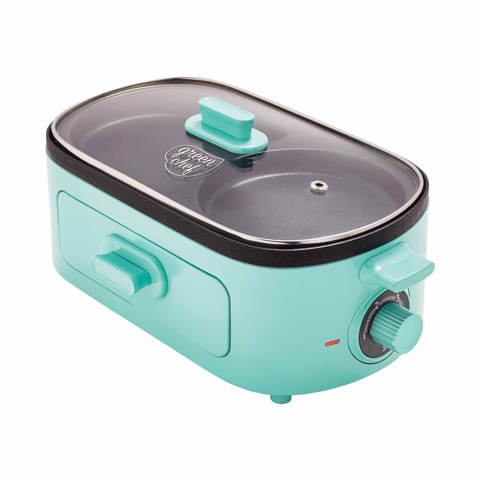 GREENPAN Greenchef 3-in-1 Breakfast Maker &ndash; Turquoise GCBM047426-image 1