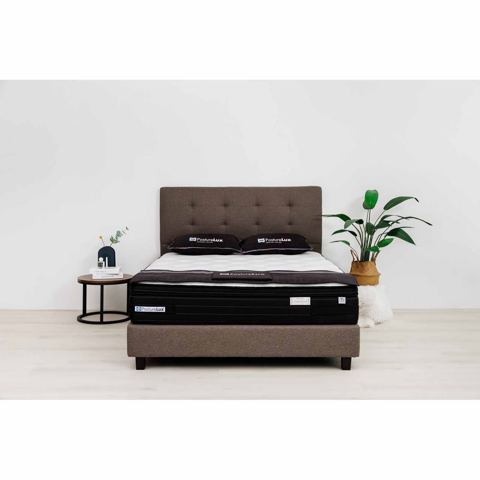 SEALY King Size Mattress Posturelux Collection CRUSADES CUSHION FIRM-image 1