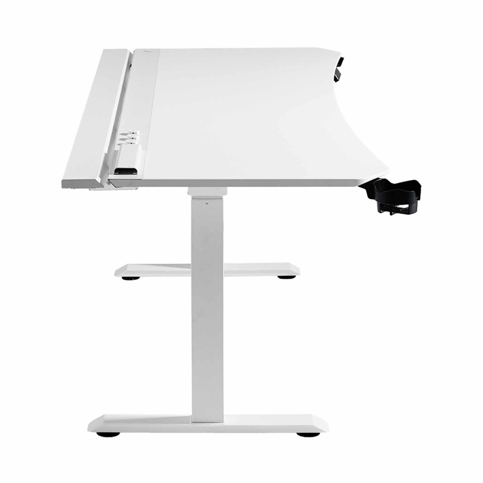 TTRACING Tivon Smart Standing Desk - 1.8 White TTRTVNSDSKTBLT004-WH-image 2
