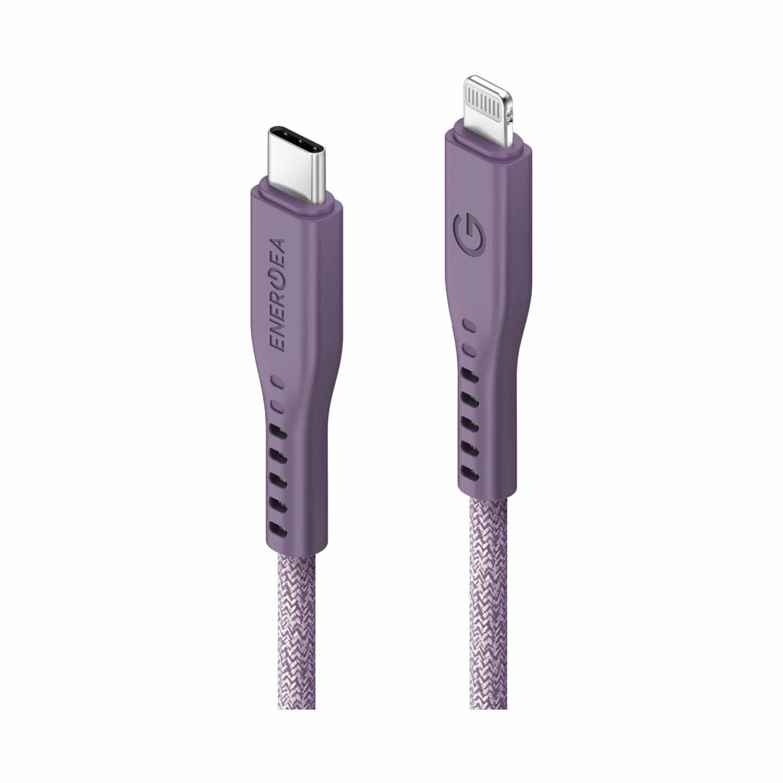 ENERGEA Flow C-l Mfi Cable 480mbps With Mct 1.5m - Purple CBL-FLCL-PUR150M-image 2