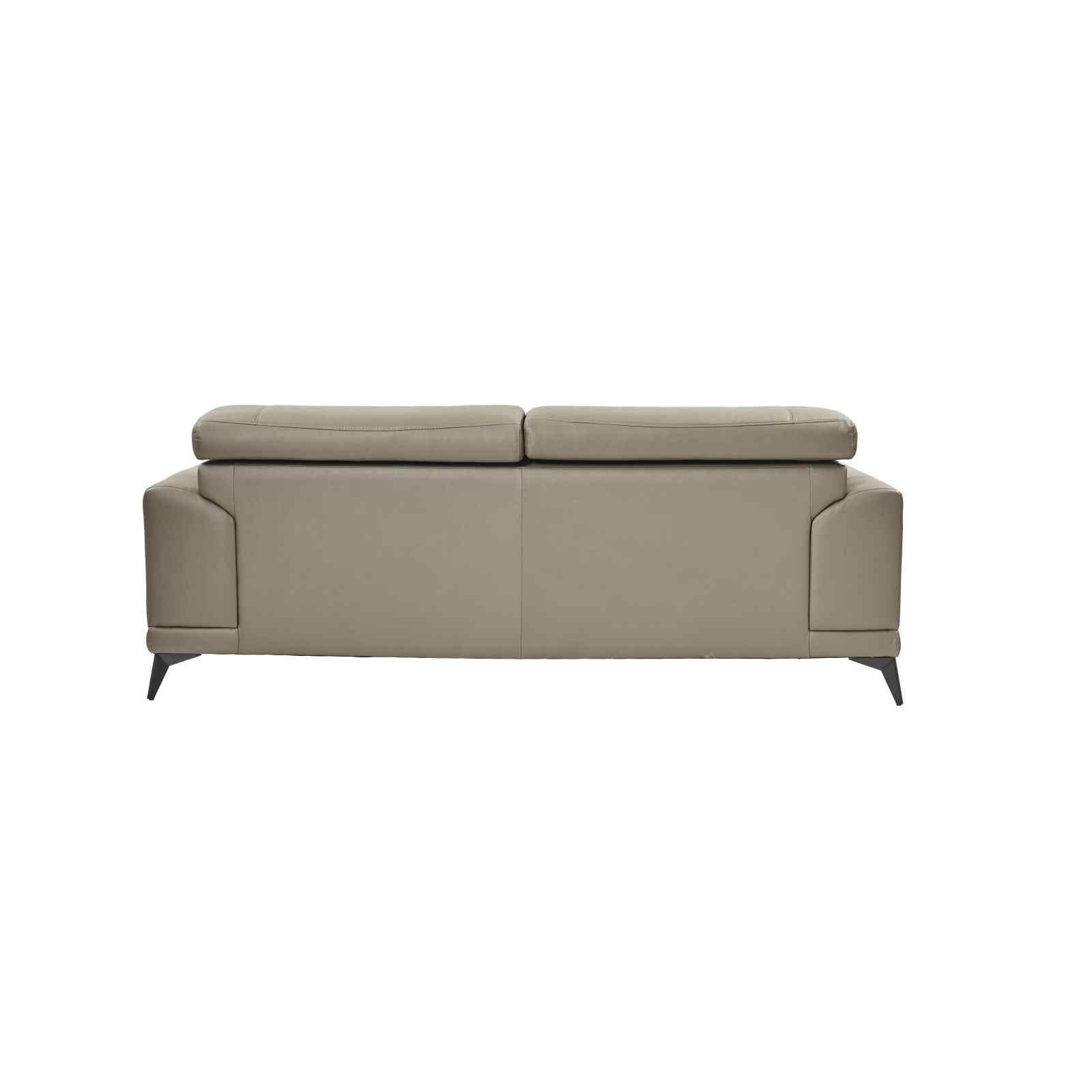 MIZU DESIG 3+2 Seater Sofa (hl) Mto Half Leather Sofa Set KENDRA-image 5