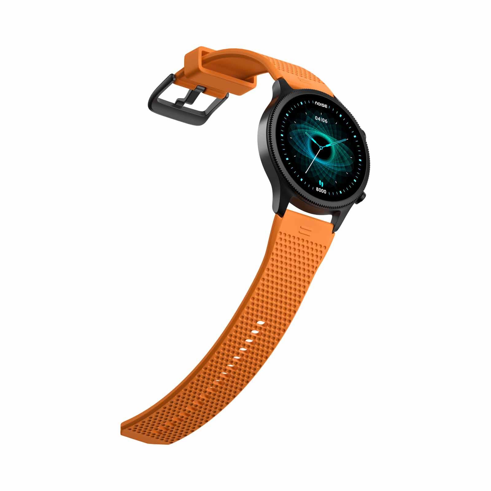 NOISE Noisefit Halo Smartwatch - Fiery Orange WRB-SW-HALO-STD-ORNG_BLK-image 4