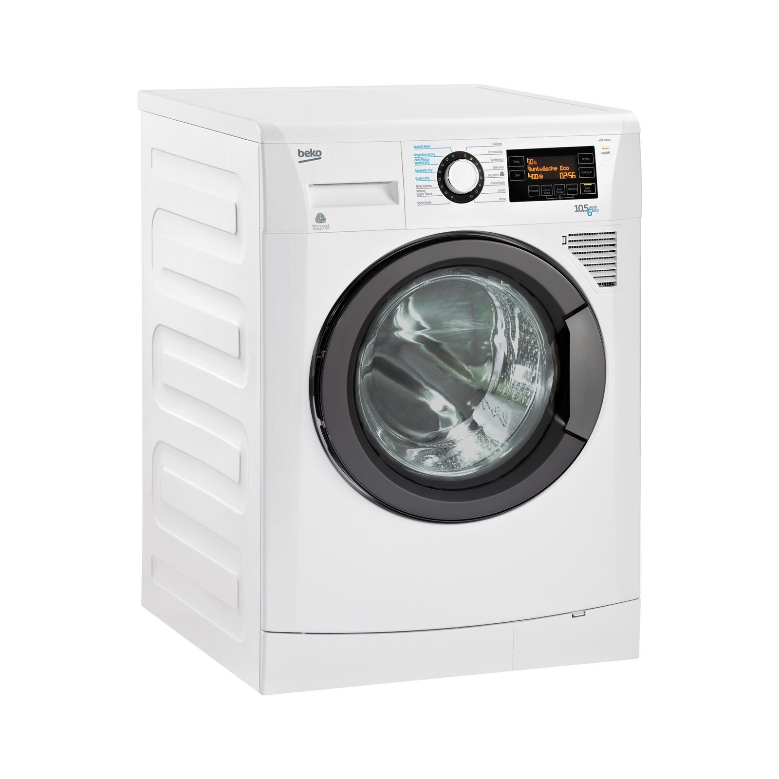 BEKO Front Load Washer And Dryer (10.5kg/6kg) WDA105614