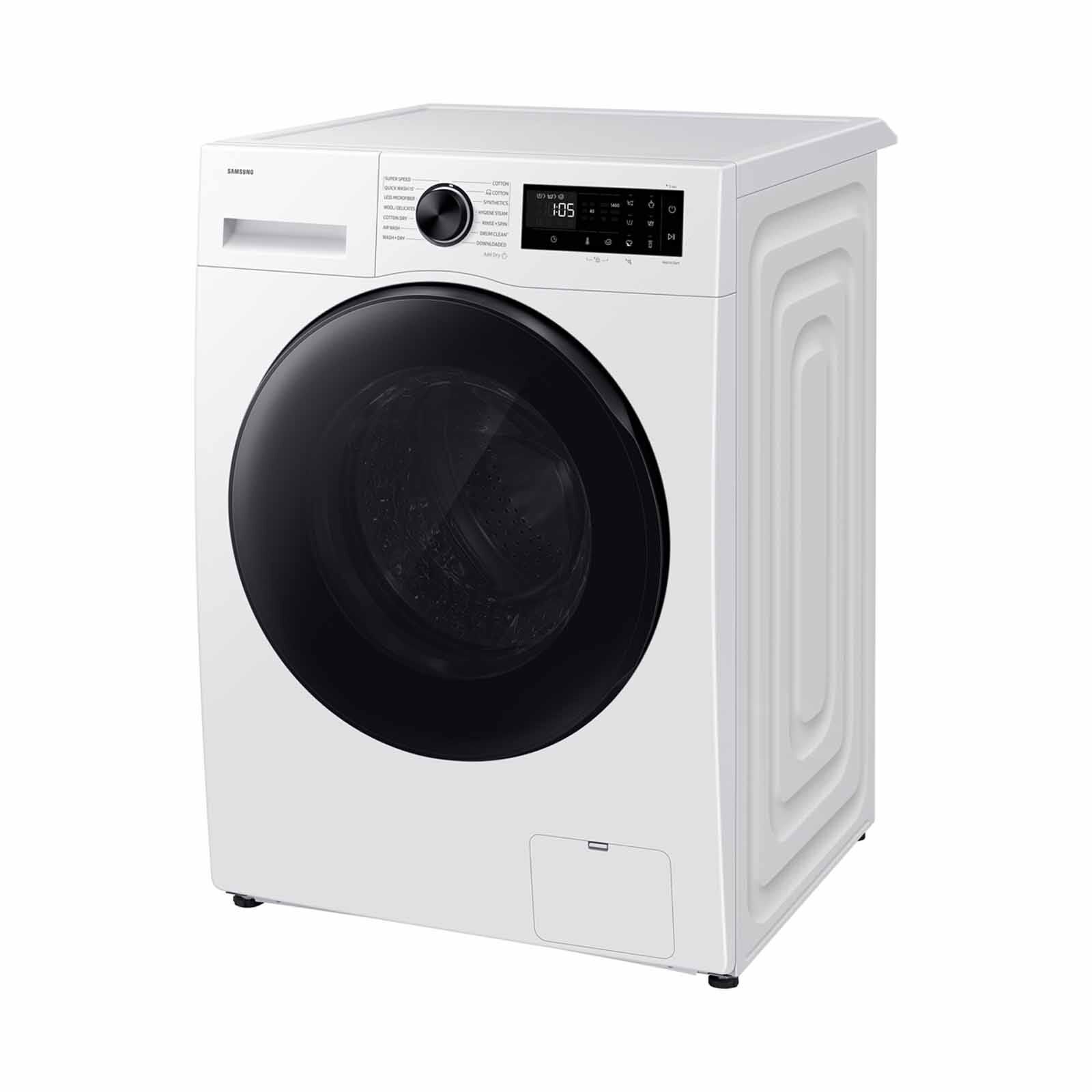 SAMSUNG Front Load Washer/dryer - White (9kg/6kg) WD90HG5U34BESP-image 9
