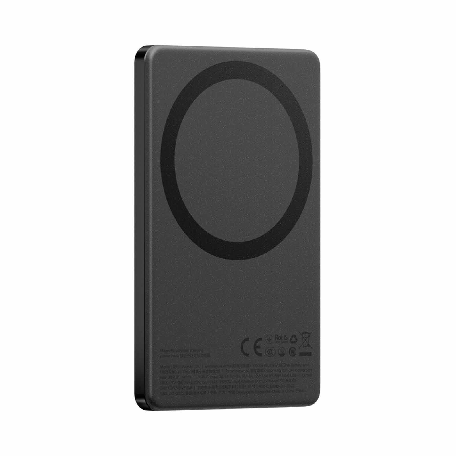 ENERGEA Alupac Mini 3c, 5000mah Mini Aluminium Magsafe Compatible Powerbank - Gunmetal AP-MINI5K-GUN-3C-image 2