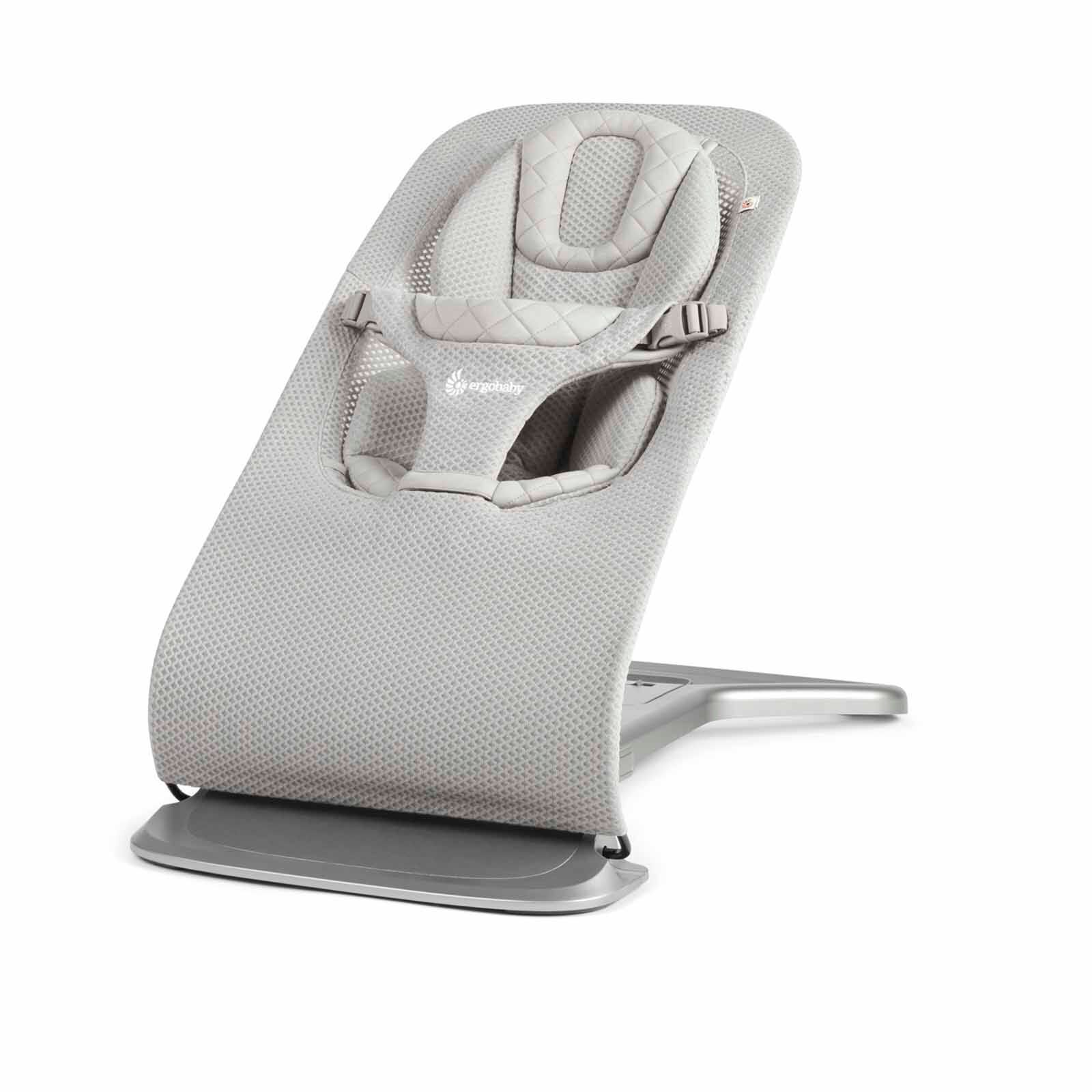 ERGOBABY Evolve 3 In 1 Mesh Bouncer - Light Grey EVLBNCLTGRYMSH-image 1