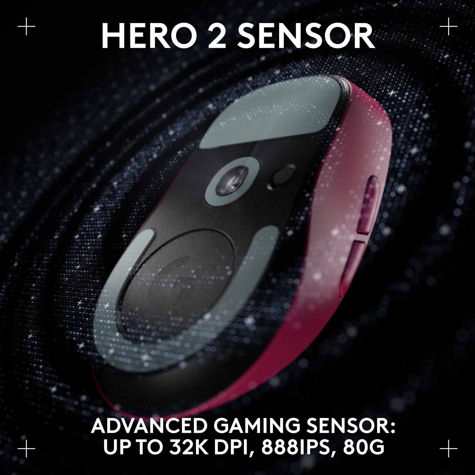 LOGITECH G Pro X Superlight 2 Dex Gaming Mouse (pink) 910-007375-image 14