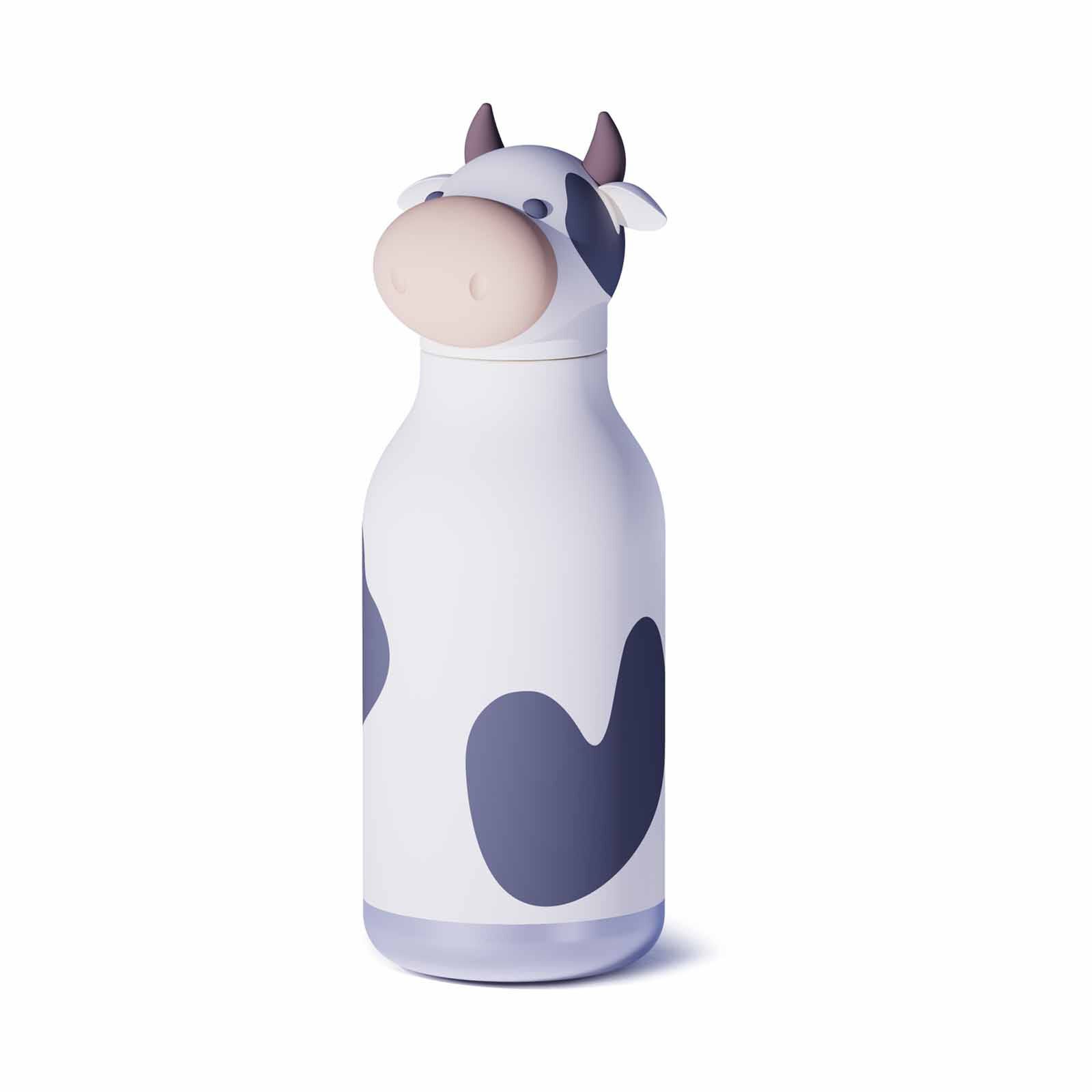 ASOBU Bestie Insul S/s Water Bottle (cow W/brush) ASBV05831-image 1