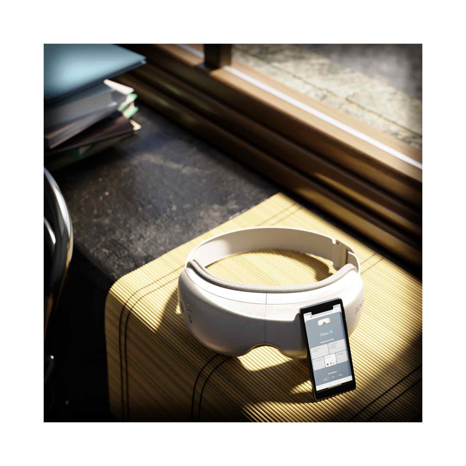 RENPHO Eyeris 1 Eye Massager With Apps R/c EM001S - WH-image 14