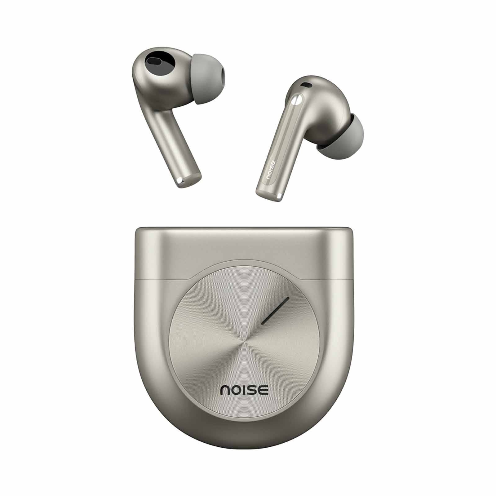 NOISE Masterbuds Truly Wireless Bluetooth Earbuds - Titanium AUD-HDPHN-MASTERBUDS-TITANIUM