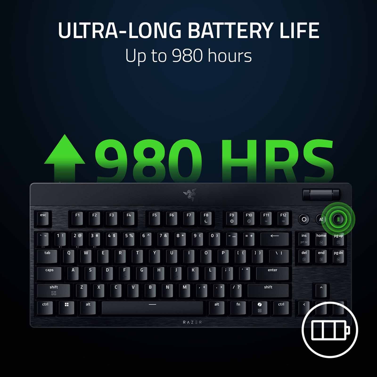 RAZER Blackwidow V4 Low-profile Tenkeyless Hyperspeed (orange Tactile Switch) - Us Layout - Frml RZ03-05450700-R3M1-image 10