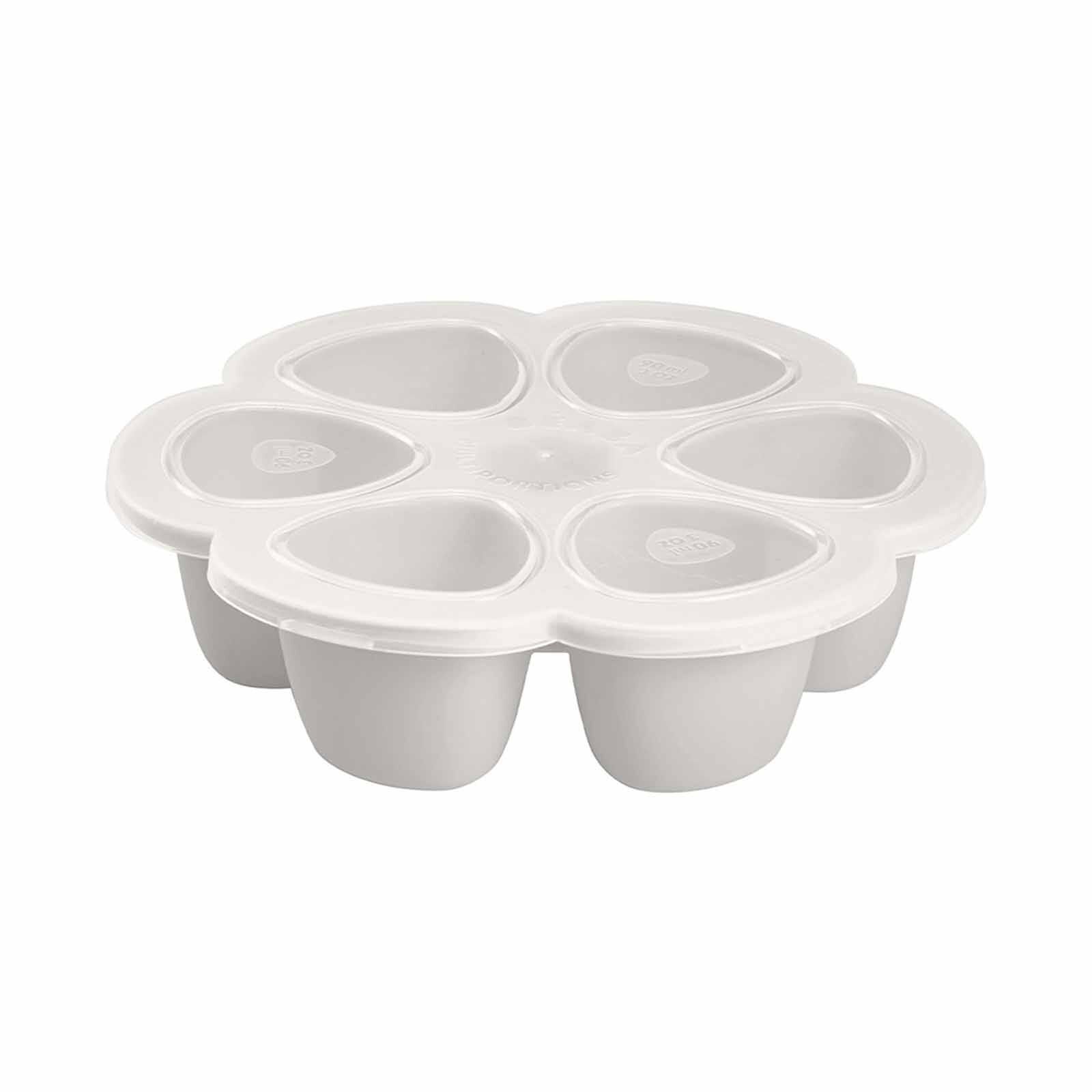 BEABA Silicone Freezer Tray 6 X 90ml - Grey (online) MULTIPORTIONS