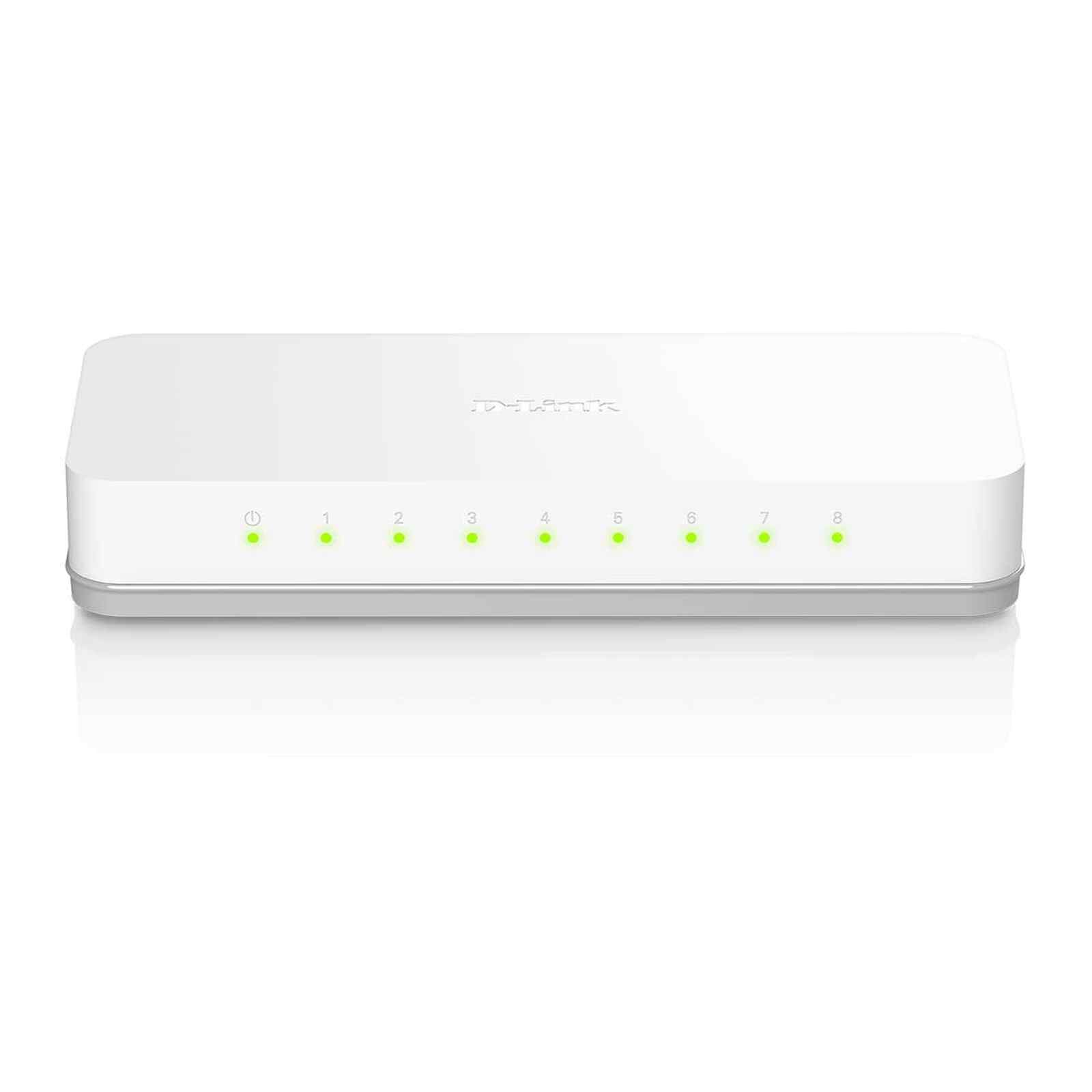 DLINK 8-port Gigabit Desktop Switch Unmanaged Switch DES-1008C-image 2