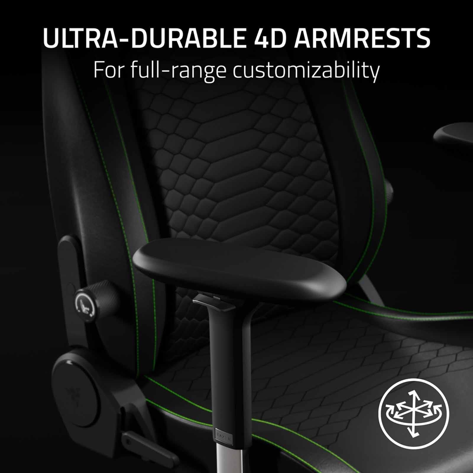 RAZER Iskur V2 Newgen - Ergonomic Gaming Chair W Breathable Comfort - Light Gray RZ38-04901000-R3CA-image 8