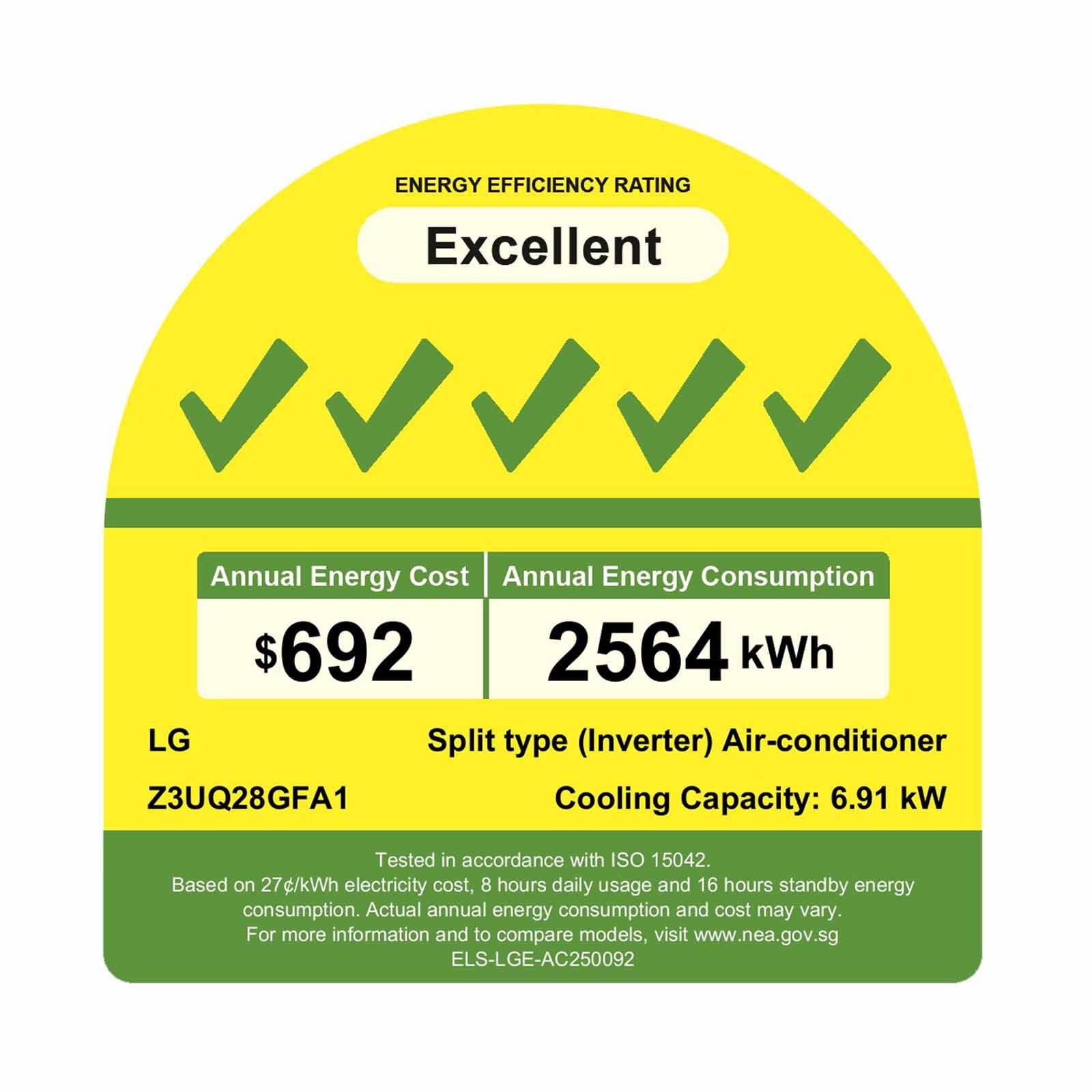 LG Lg 28k Condenser New Alpha+ System 2 (9000btu X 1, 20000btu X 1) Z3UQ28GFA1 +ZMNQ09GSJB0 /ZMNQ20GSKB0-image 2