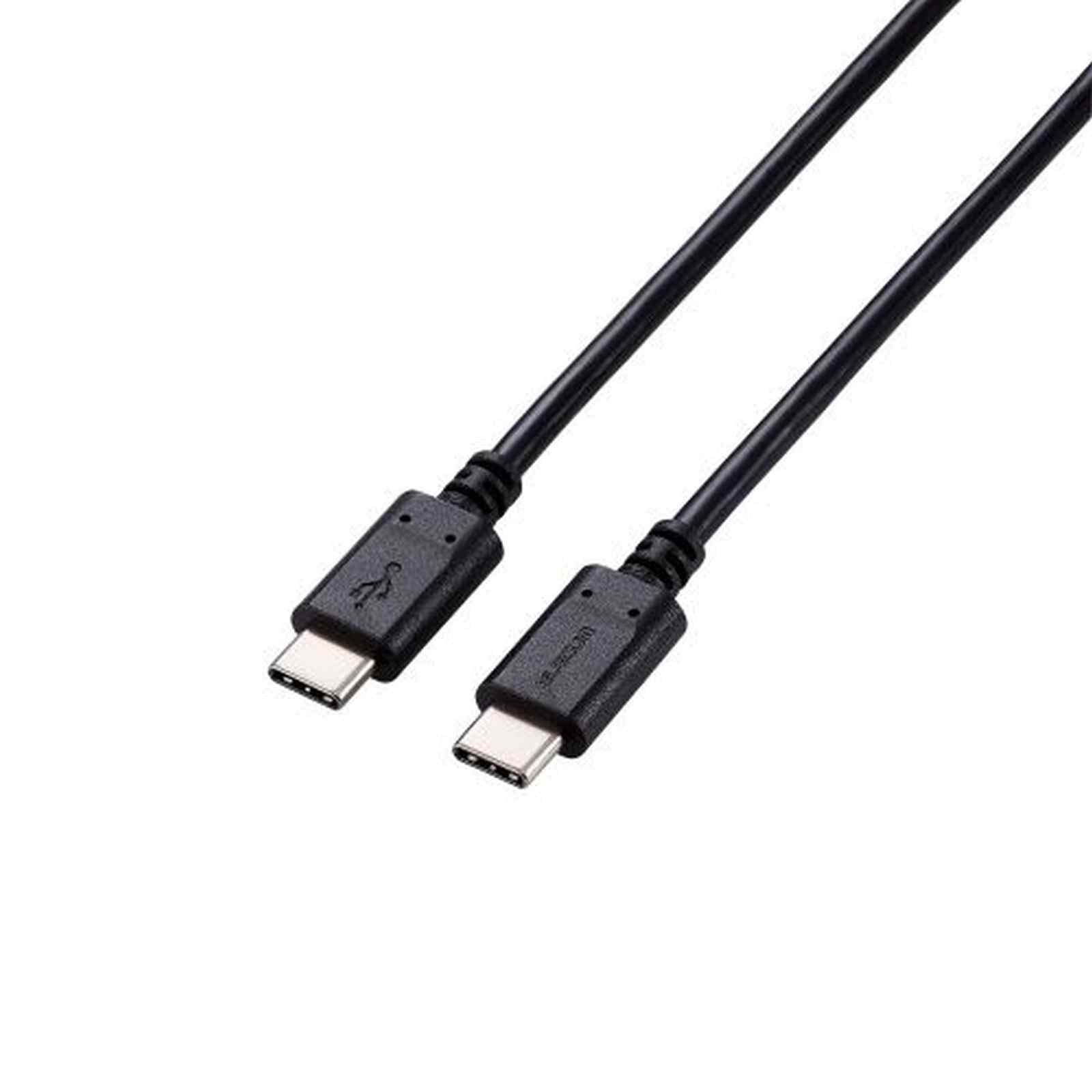 ELECOM Type C - C Cable Pd 100w 1m U2C-CC5PC10NBK-image 1